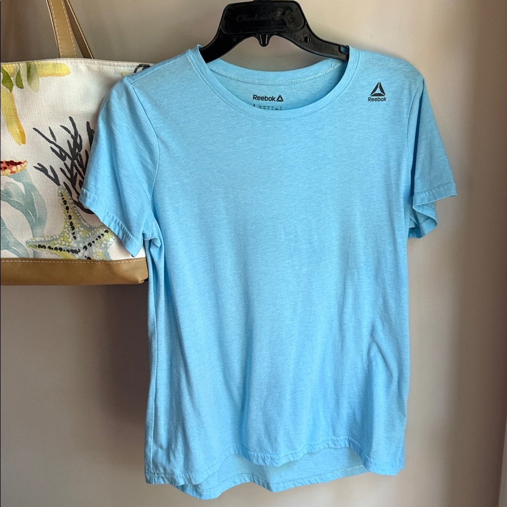 Reebok Sky Blue Crew Neck Tee